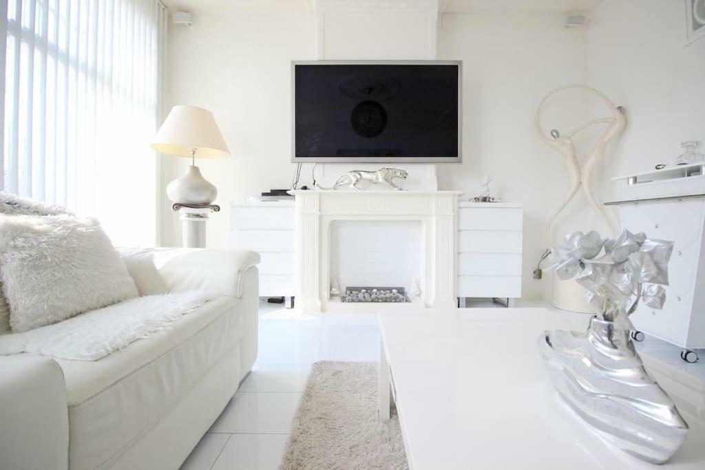 White Luxury Penthouse In City Centre Ámsterdam Exterior foto
